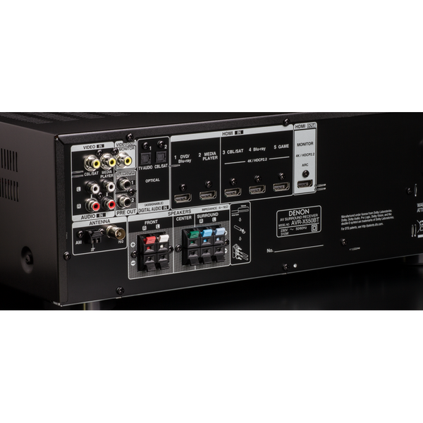 RECEIVER DENON AVR-X550BT